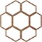 Ekena Millwork Florin Wood Fretwork Pierced Ceiling Medallion, Walnut, 18"OD x 6 3/8"ID x 3/8"T CMWP18X18X0375FOWA - alternate 5